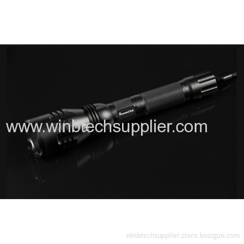 Cree Q5 Aluminum Alloy Led Torch 260lumens 2x18650 Battery 